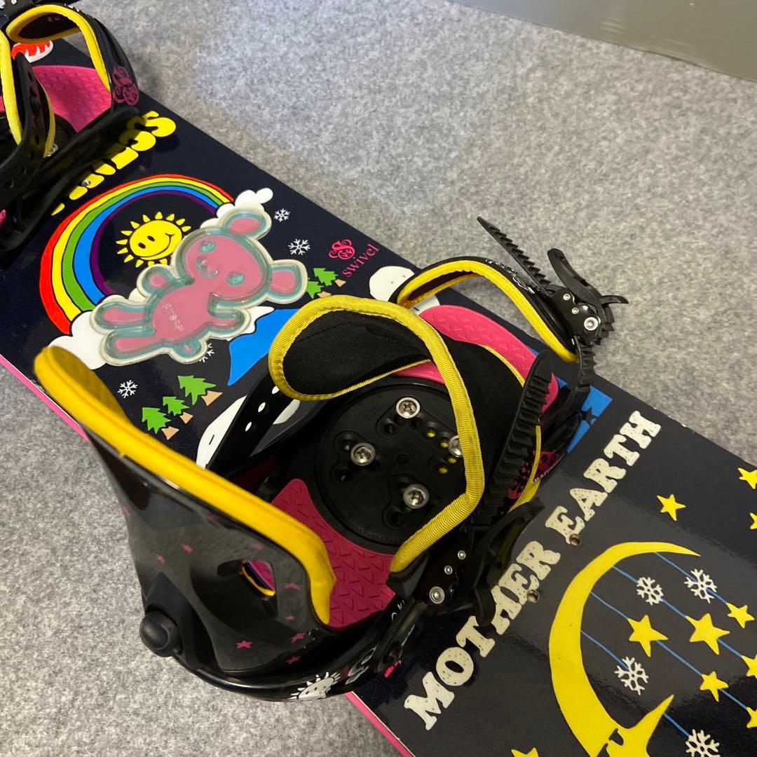 ★子供・初心者向けスノーボード　ヘルメットセット　板swivel 133cm