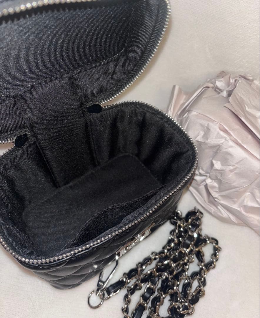 ♡Darich♡シルバー キルティングスクエアミニバッグ