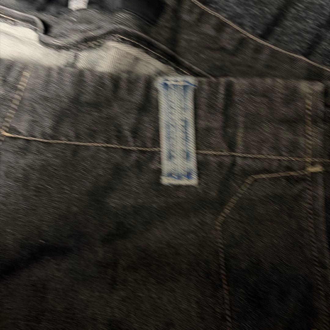 ち*こ様 ジルボー　シャトルパンツ　 ブラックデニム b-boy w112cm