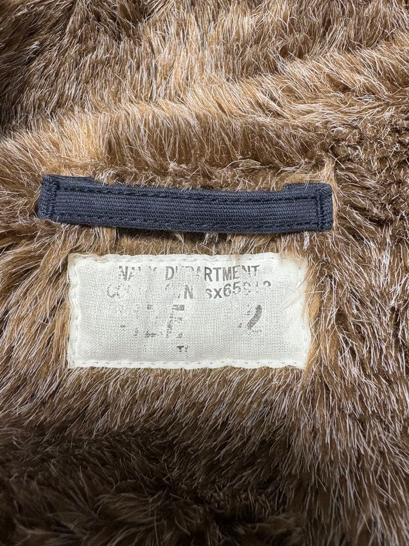 houston ネイビーデパートメント N1 N-1 デッキジャケット