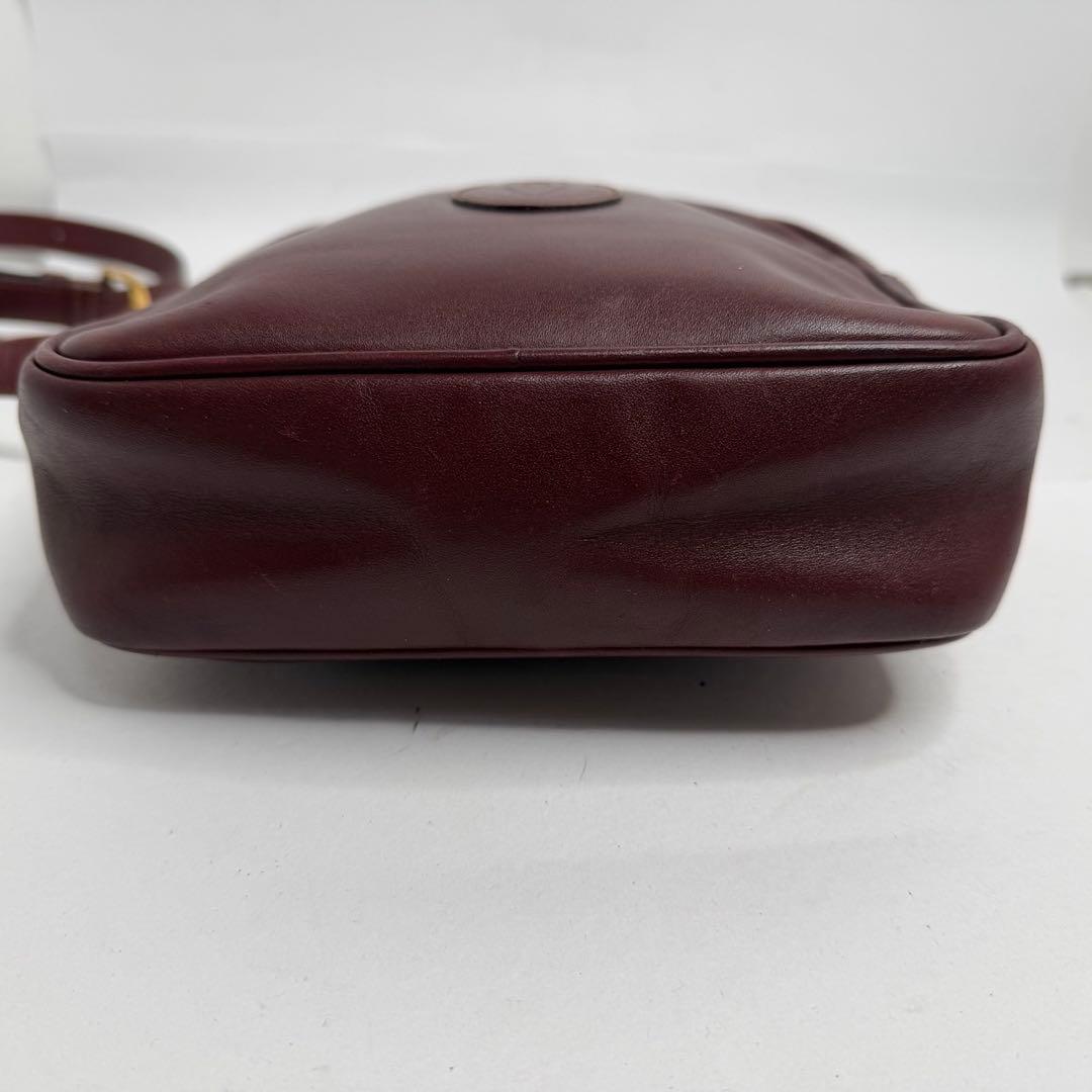 【美品✨️】カルティエ マストライン ショルダーバッグ レザー ゴールド金具