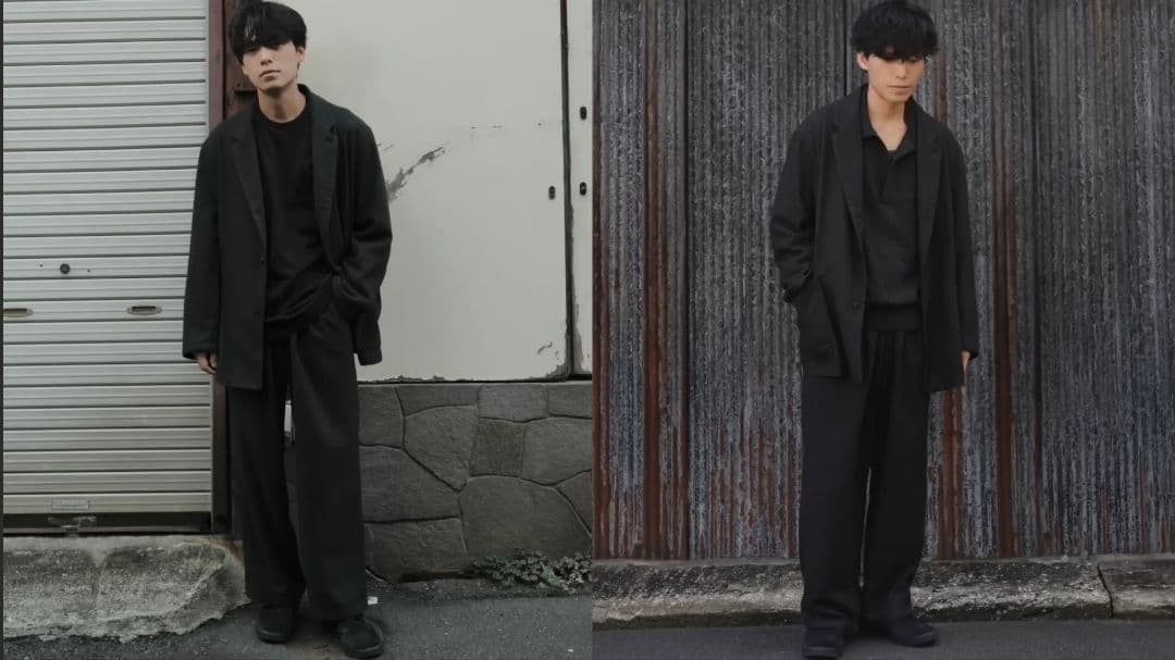 shiun garment dye wool セットアップ　Sサイズ