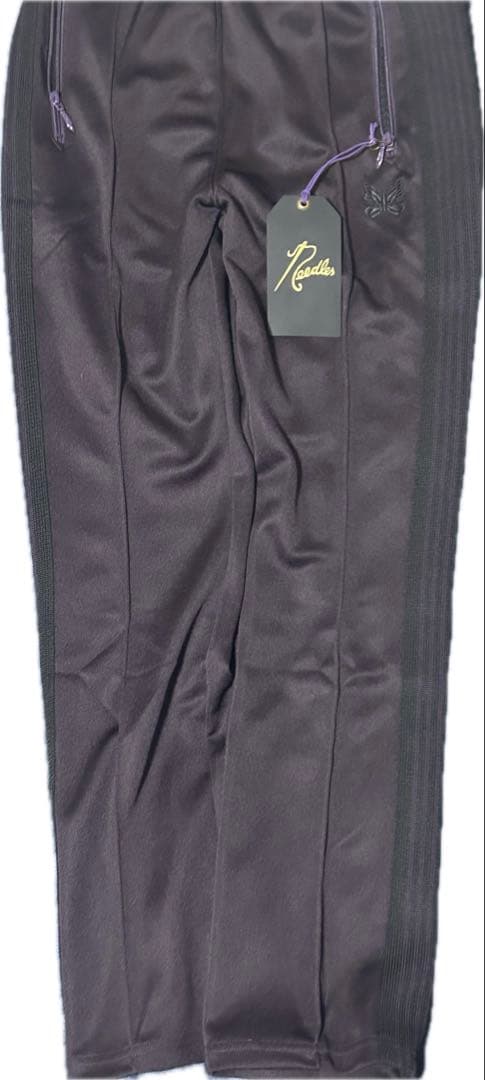 Needles パープル　narrowトラックパンツ