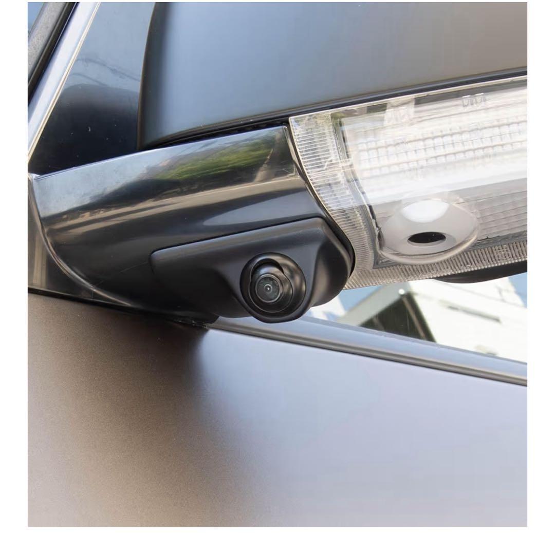 【デリカD5】車種別サイドカメラキット+5インチスーパースリムモニターセット