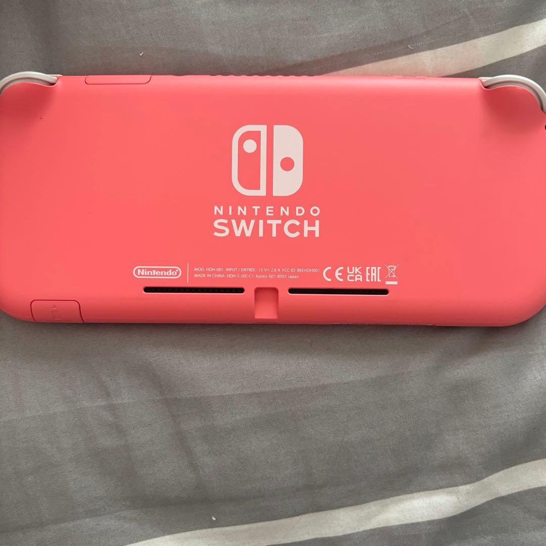 Nintendo Switch Lite コーラル 本体 + ソフト