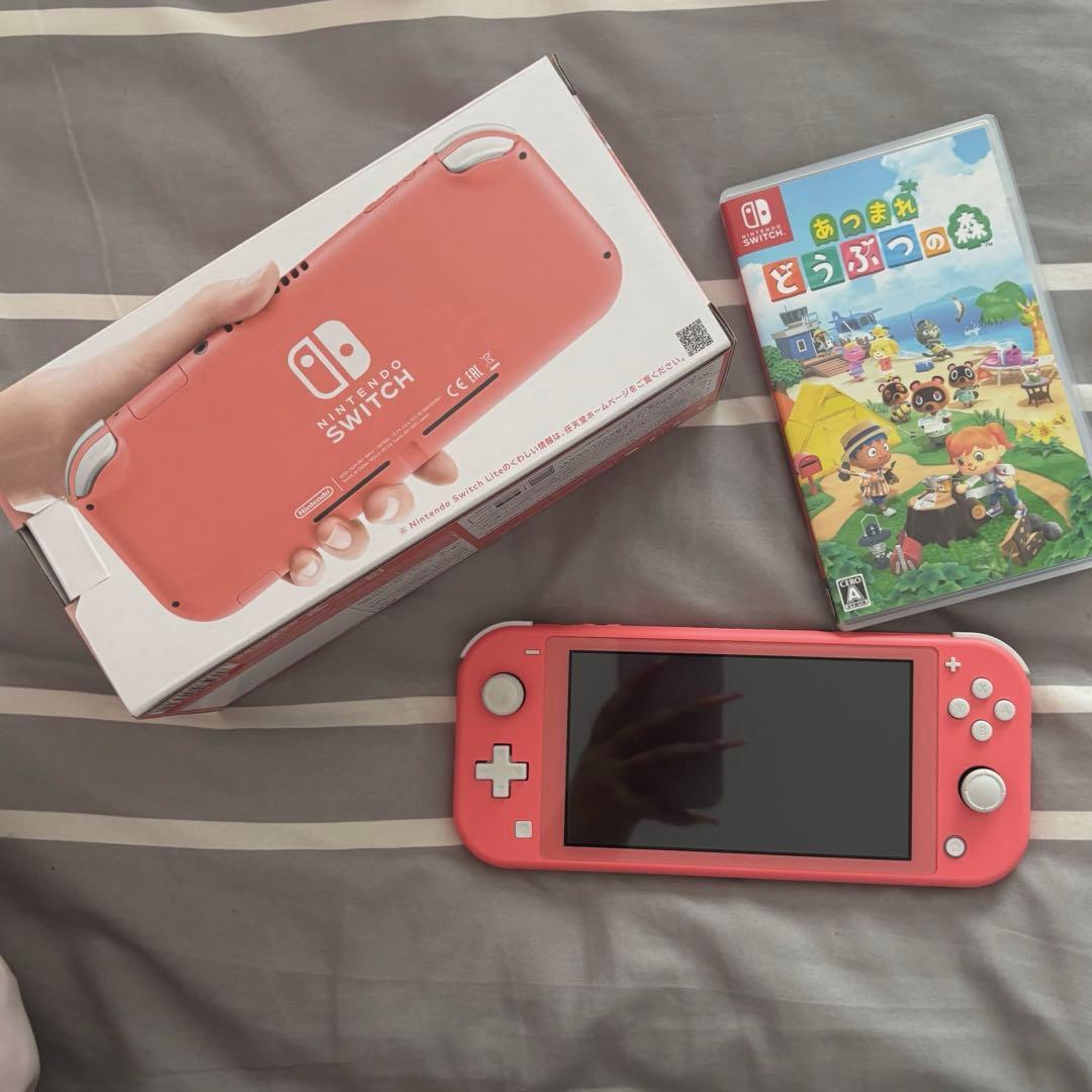 Nintendo Switch Lite コーラル 本体 + ソフト
