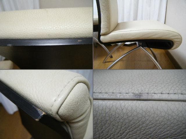 あ24■最高峰 Rolf Benz レザーチェア ロルフベンツ 2脚