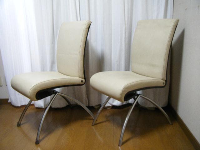 あ24■最高峰 Rolf Benz レザーチェア ロルフベンツ 2脚