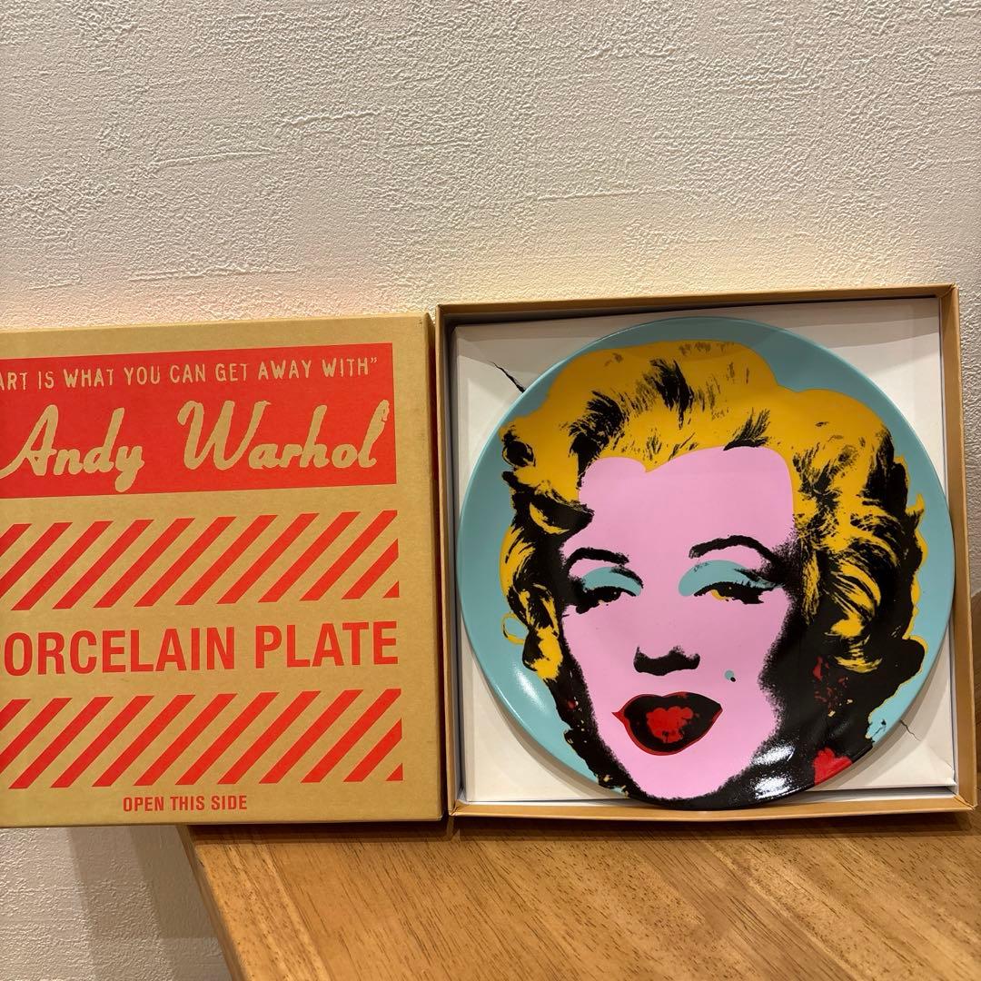 アンディウォーホル　プレート