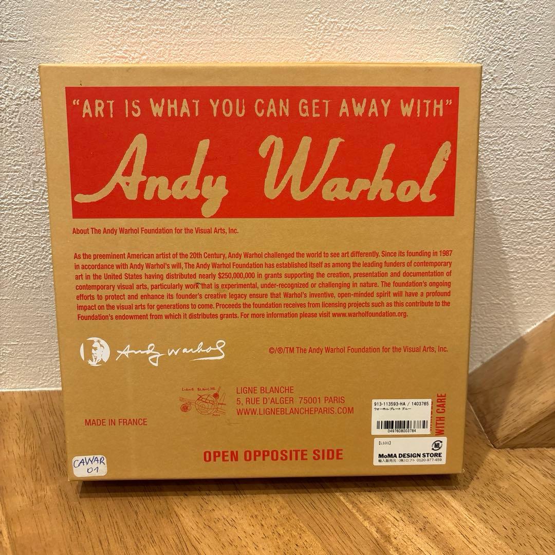 アンディウォーホル　プレート