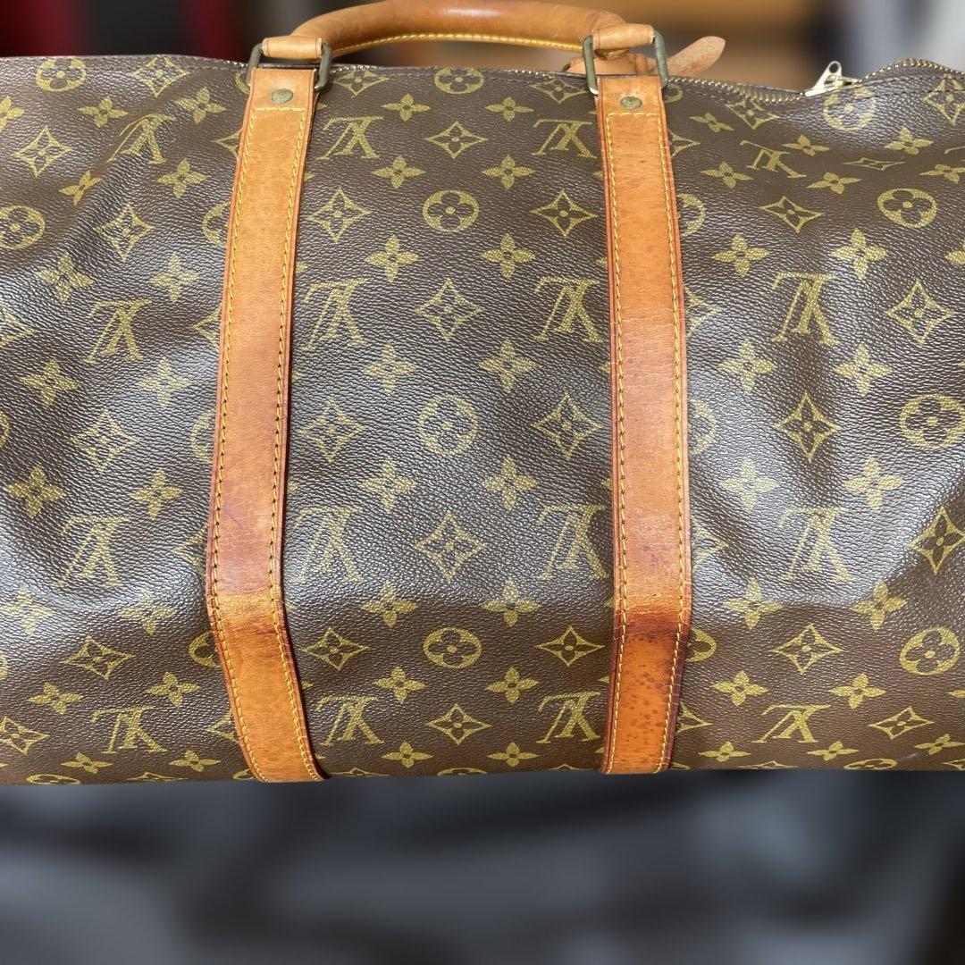 ルイヴィトン　旅行バッグ　モノグラム　キーポル