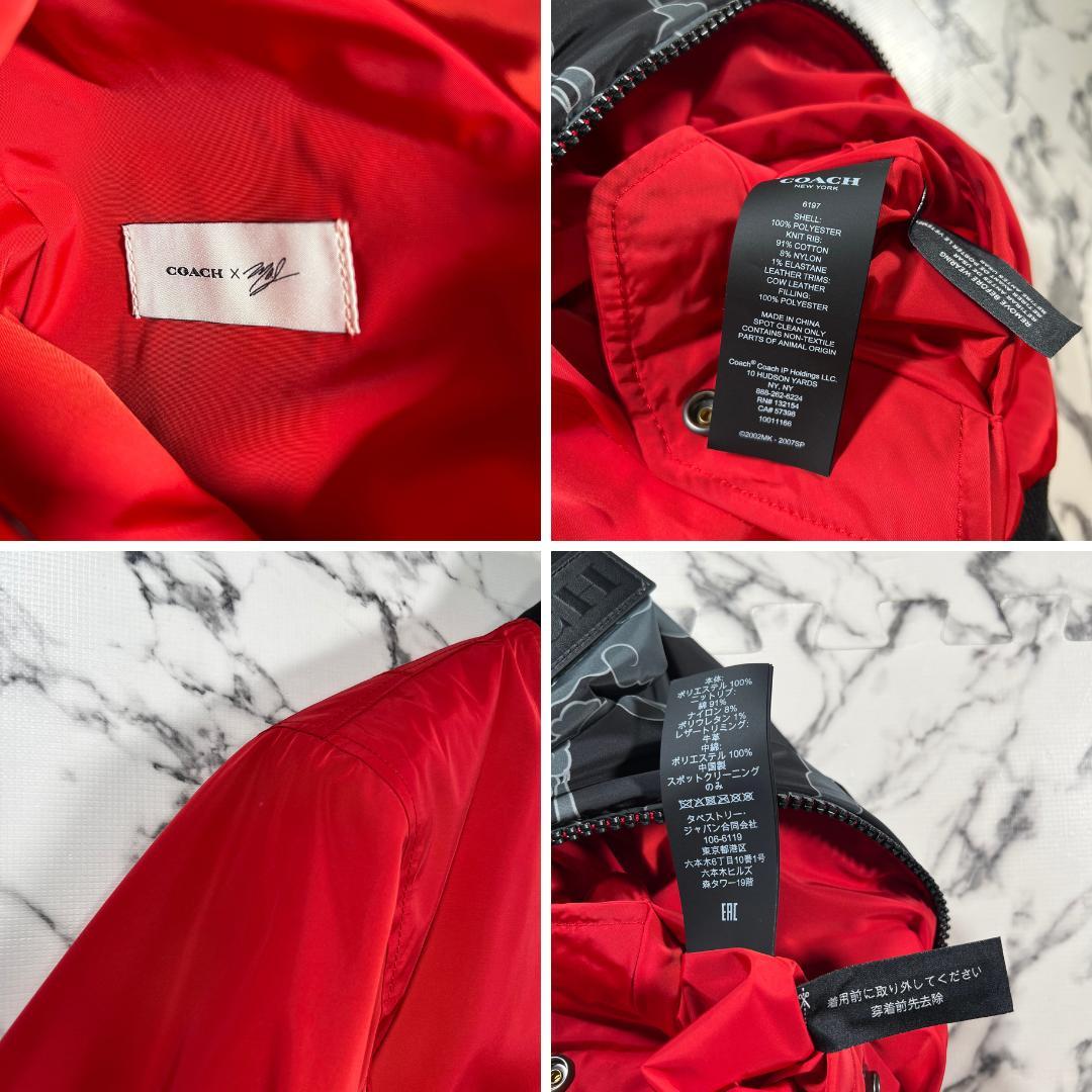 ✨新品/定価12万✨COACH×NARUTO 暁 イタチ リバーシブル M位