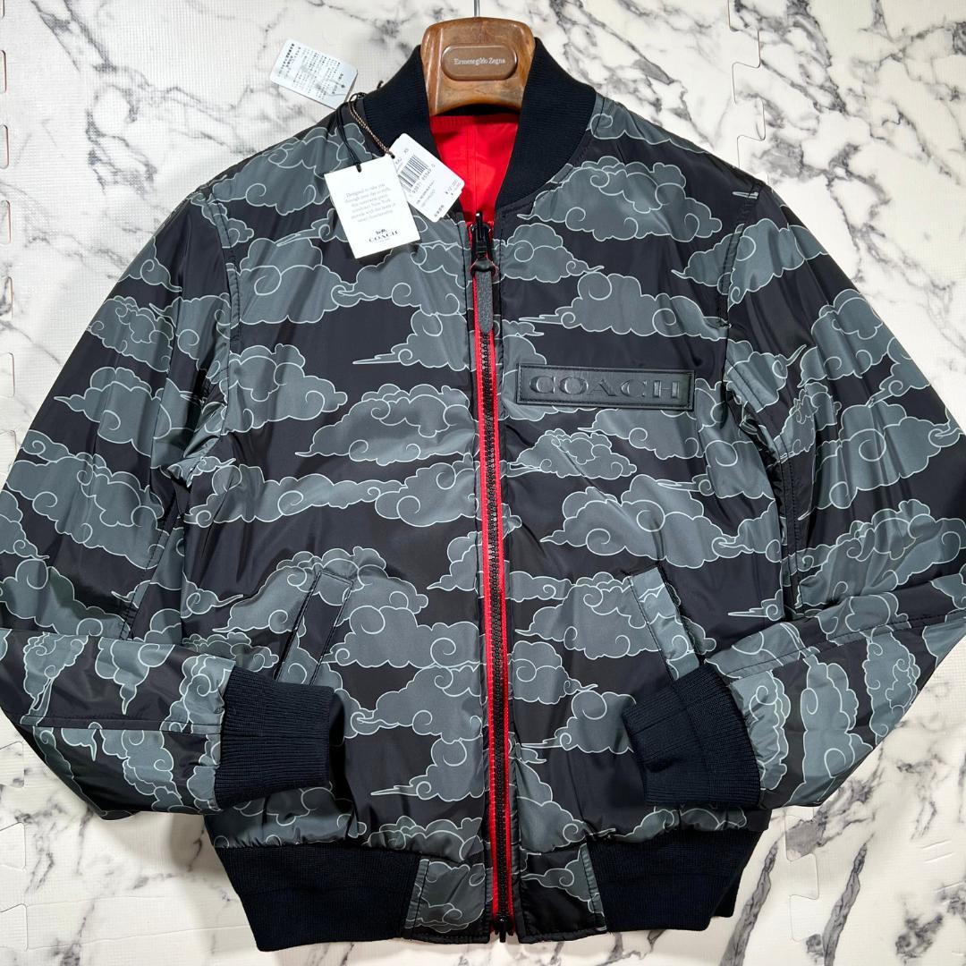 ✨新品/定価12万✨COACH×NARUTO 暁 イタチ リバーシブル M位