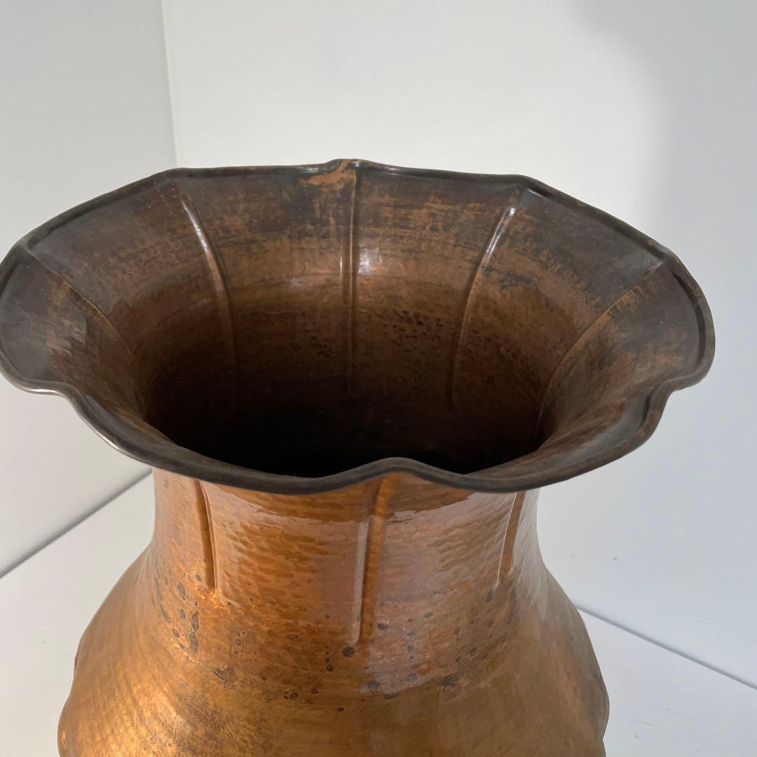 値下げ　OTTONE イタリア製　銅製花瓶