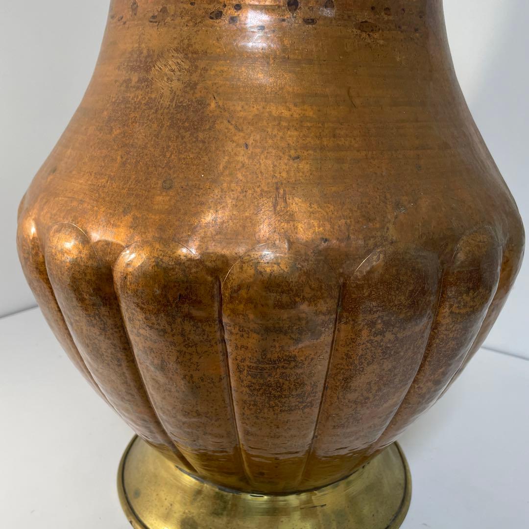 値下げ　OTTONE イタリア製　銅製花瓶