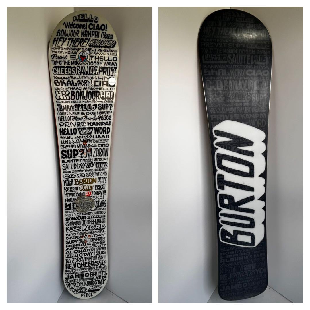 【ブーツ無し】Burton BULLET 157cm スノーボード 2点セット