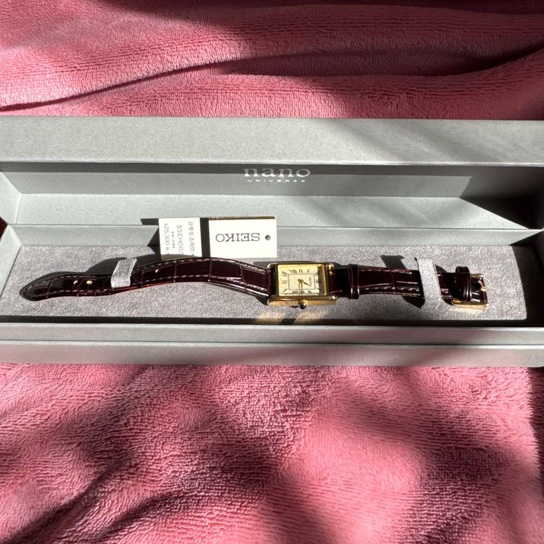 SEIKO nano universe 腕時計 SSEH002