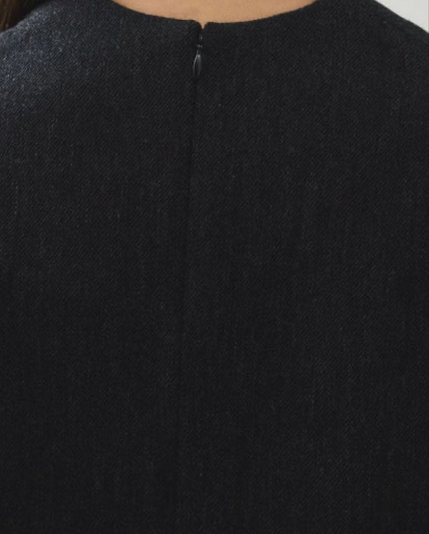 新品タグ付【EMOELLE】ウールコットンジャケットライクブラウス