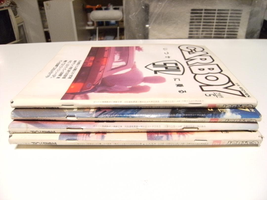 昭和レトロ★当時物 1989年 雑誌 CARBOY カーボーイ 全巻12冊 旧車