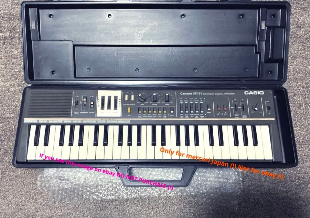 B*r様 Casio MT-68 (=MT-65)☆ビンテージシンセ☆1984年