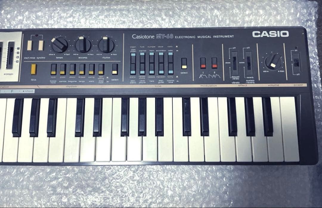 B*r様 Casio MT-68 (=MT-65)☆ビンテージシンセ☆1984年
