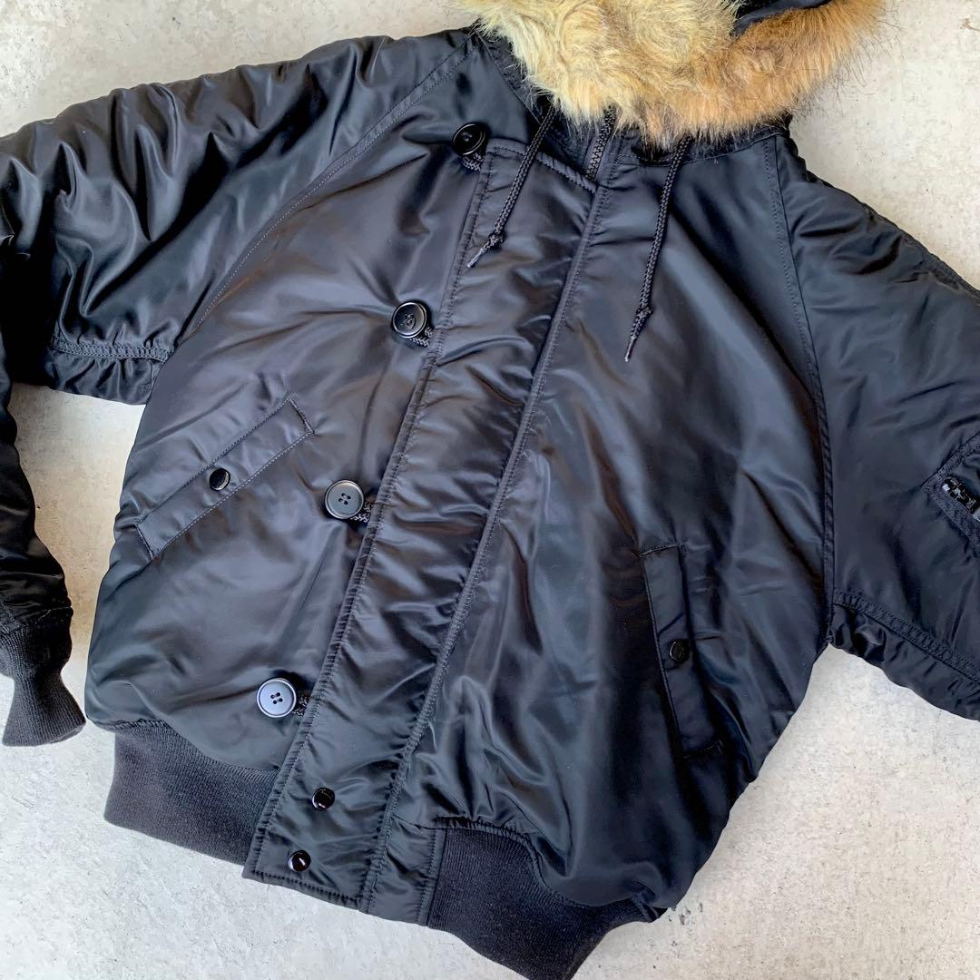ジャケット・アウター ALPHA type N-2B flight jacket black N2B