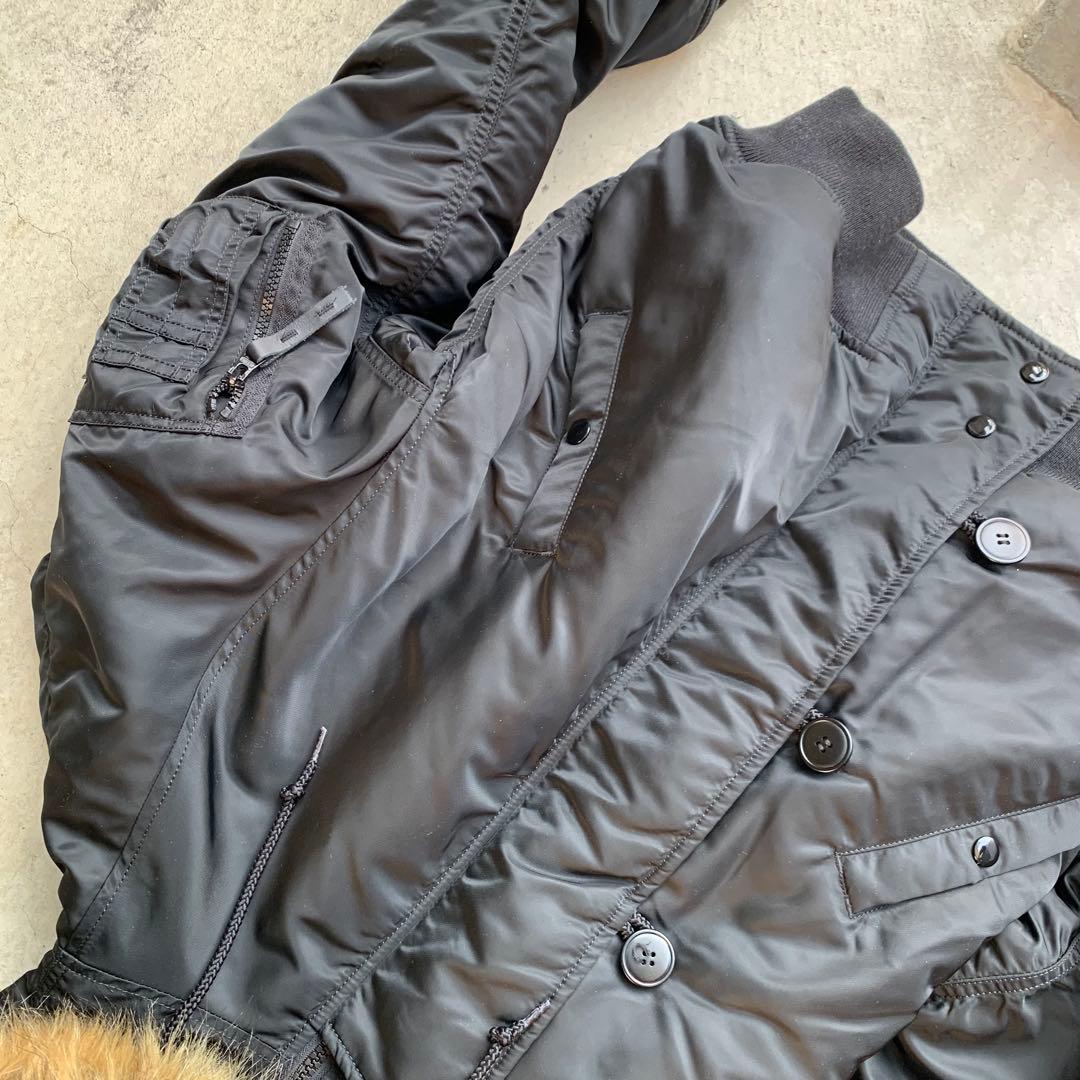 ジャケット・アウター ALPHA type N-2B flight jacket black N2B
