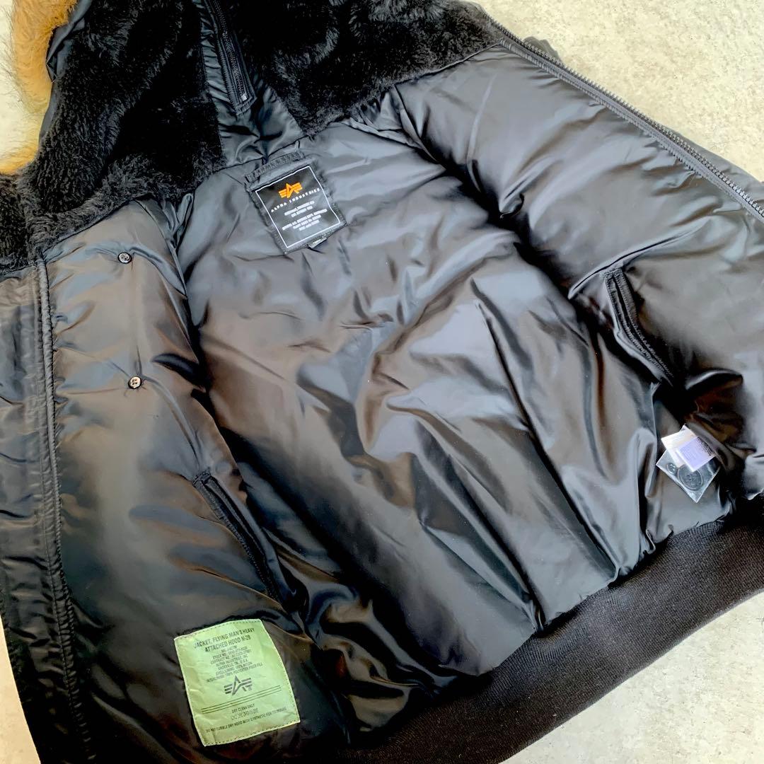 ジャケット・アウター ALPHA type N-2B flight jacket black N2B