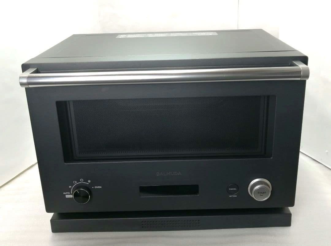 バルミューダデザイン　オーブンレンジ　ブラック　21年製　27
