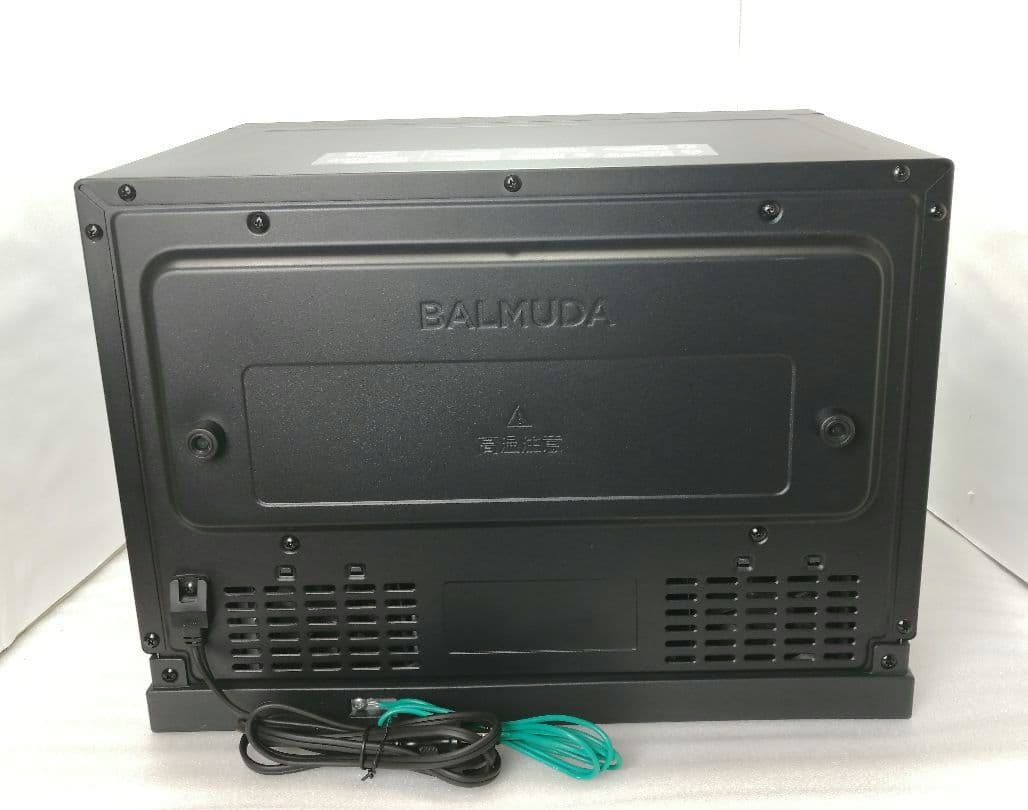 バルミューダデザイン　オーブンレンジ　ブラック　21年製　27