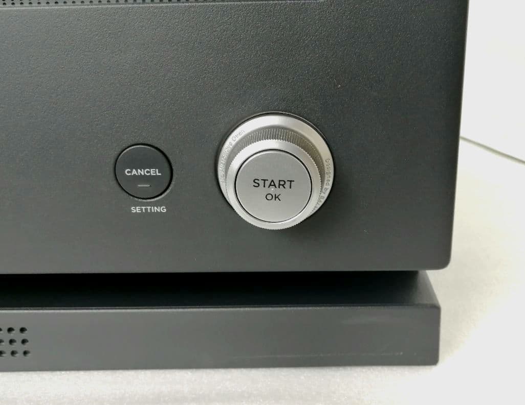 バルミューダデザイン　オーブンレンジ　ブラック　21年製　27