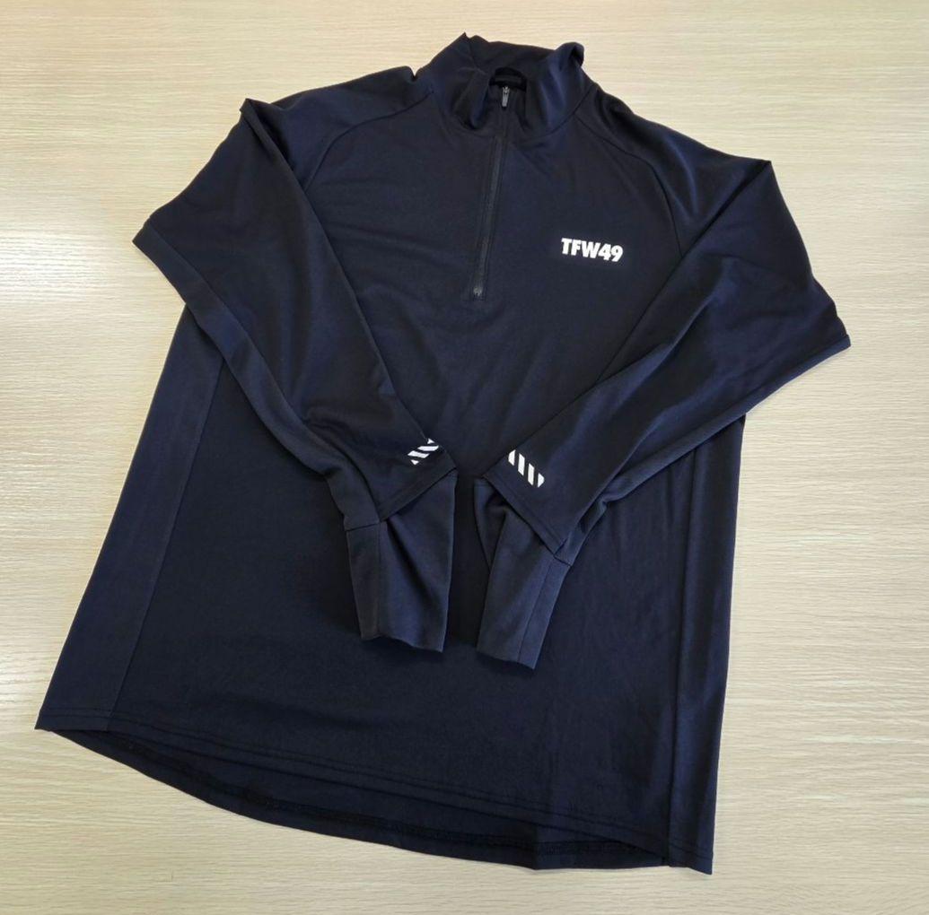 メンズウェア TFW49 TRAINING HALF ZIP L/S TSHIRT