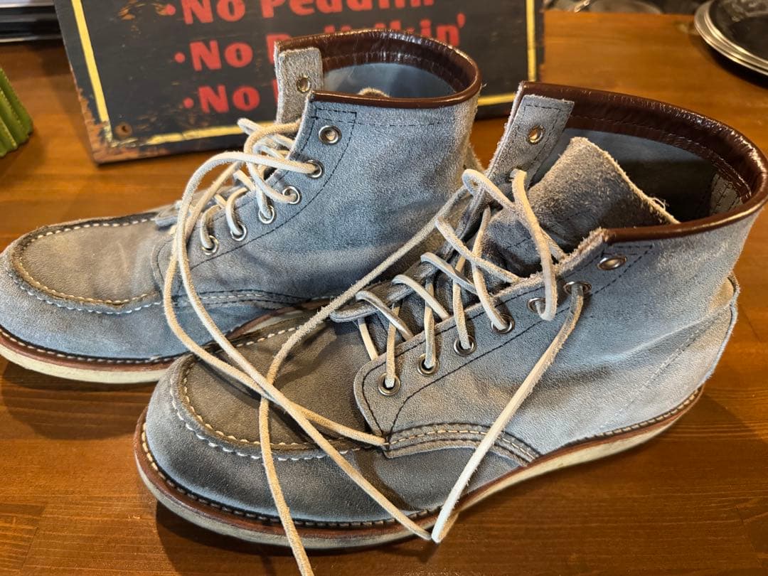 希少　廃盤　RED WING 8143 6インチ Slate Blue8E