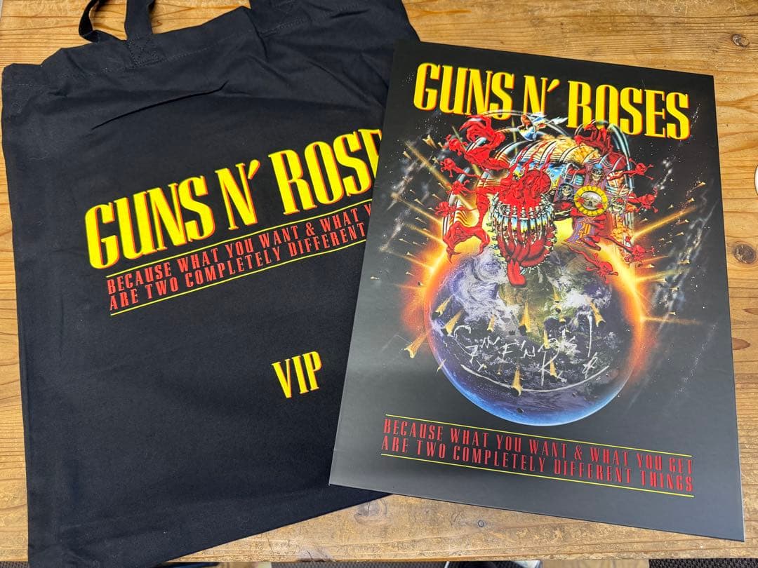 GUNS N' ROSES VIP グッズ 横浜公演 ガンズ