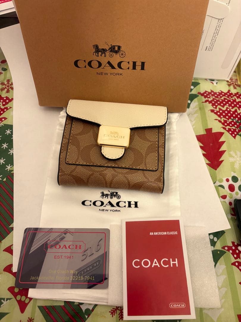 【美品】coach 財布