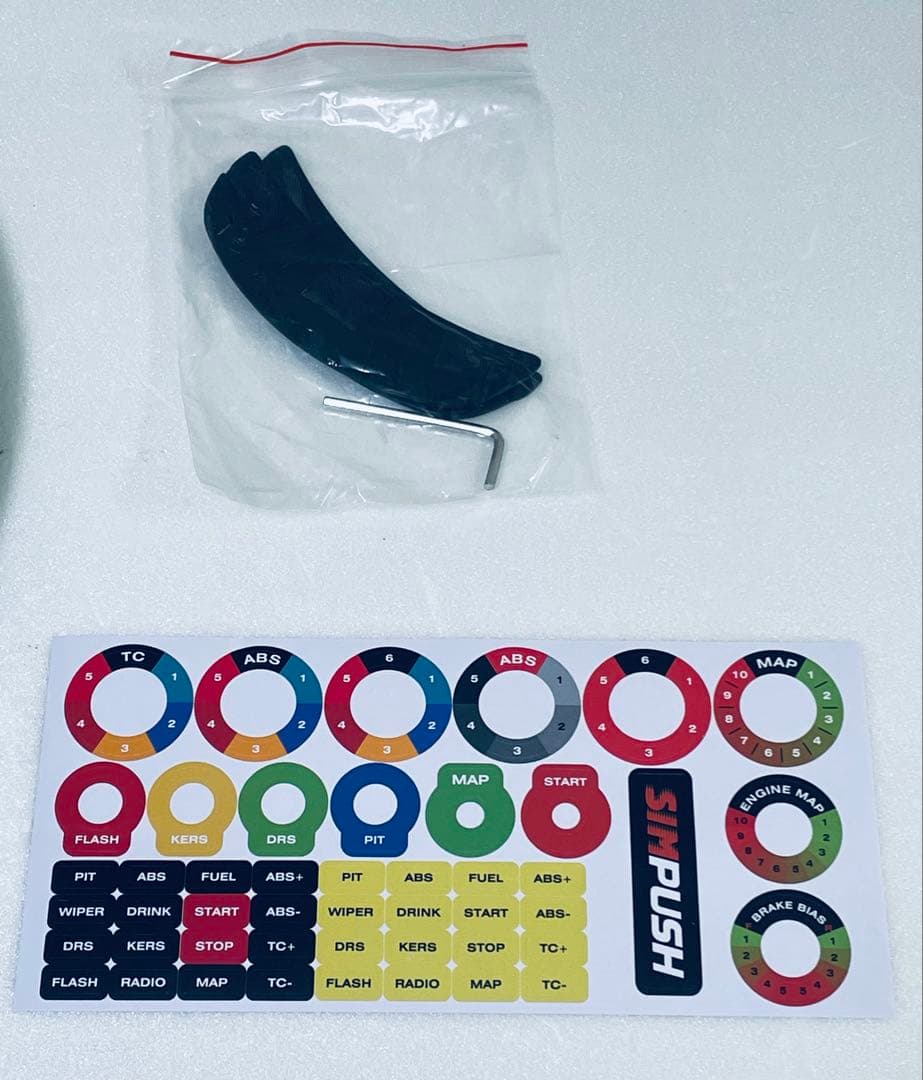 SIMPUSH MOZA R5/R3レーシングゲームステアリングホイール MOD