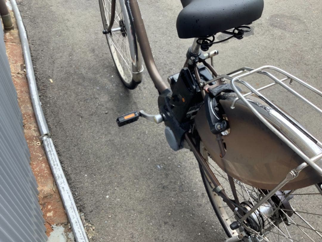 パナソニック新機種電動アシスト自転車viviDX26インチブラウン系ボディー