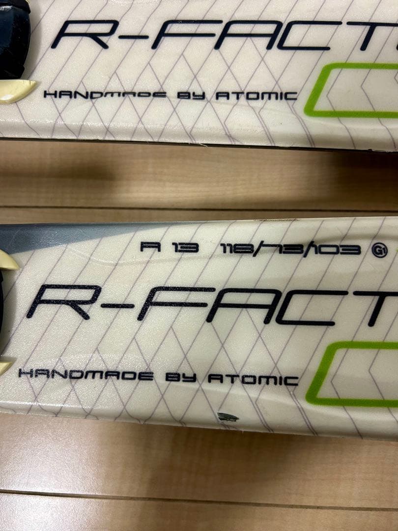 ATOMIC R-FACTOR CFスキー 板 157cm
