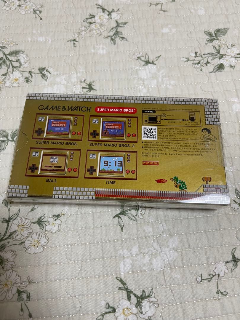 【極美品】 ゲーム&ウォッチ スーパーマリオBROS