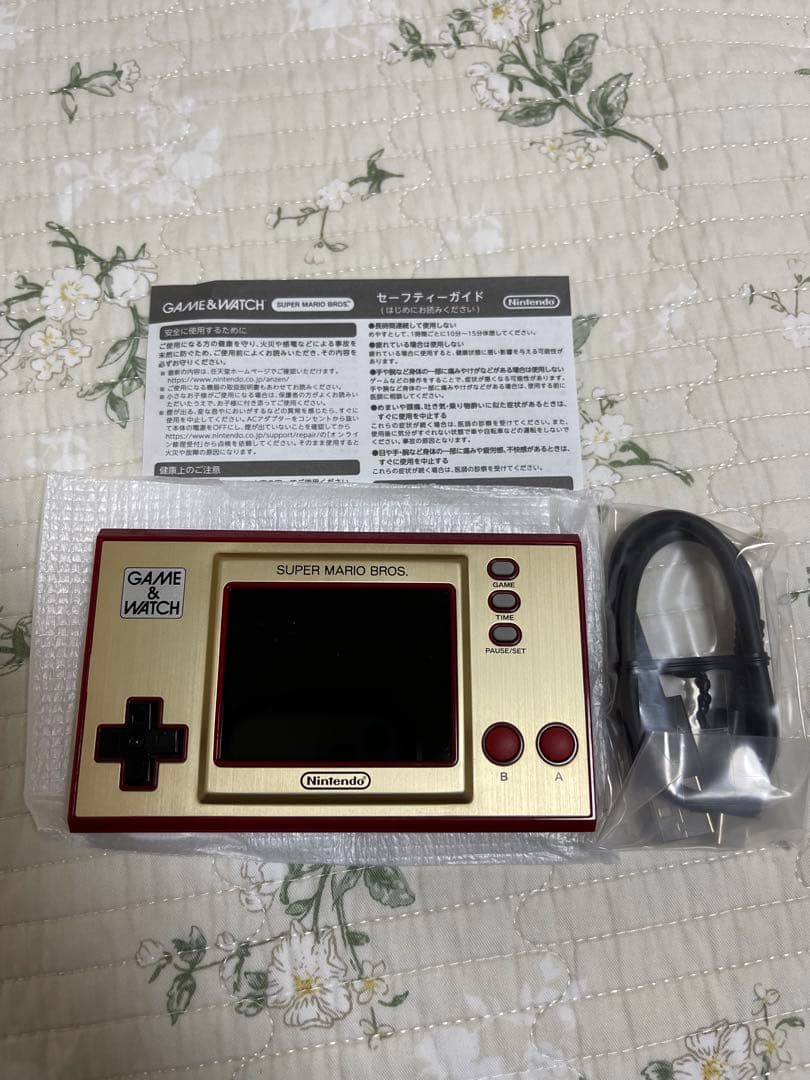 【極美品】 ゲーム&ウォッチ スーパーマリオBROS
