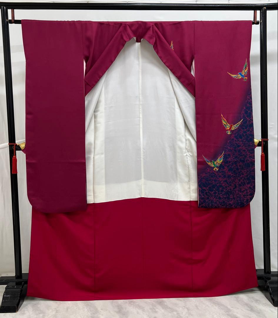 斎藤三才　作家物　金彩加工　振り袖　フルセット　長襦袢　成人式　全通袋帯　731