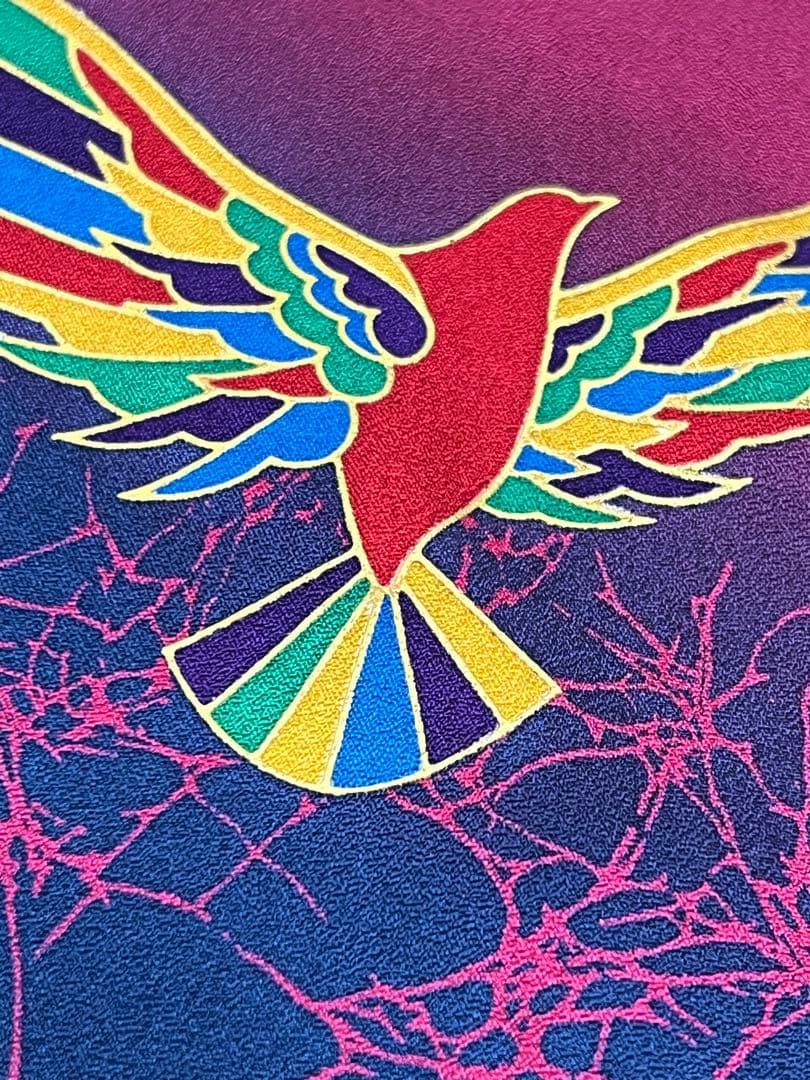 斎藤三才　作家物　金彩加工　振り袖　フルセット　長襦袢　成人式　全通袋帯　731