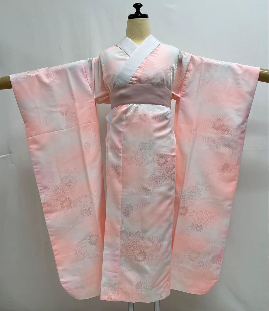 斎藤三才　作家物　金彩加工　振り袖　フルセット　長襦袢　成人式　全通袋帯　731