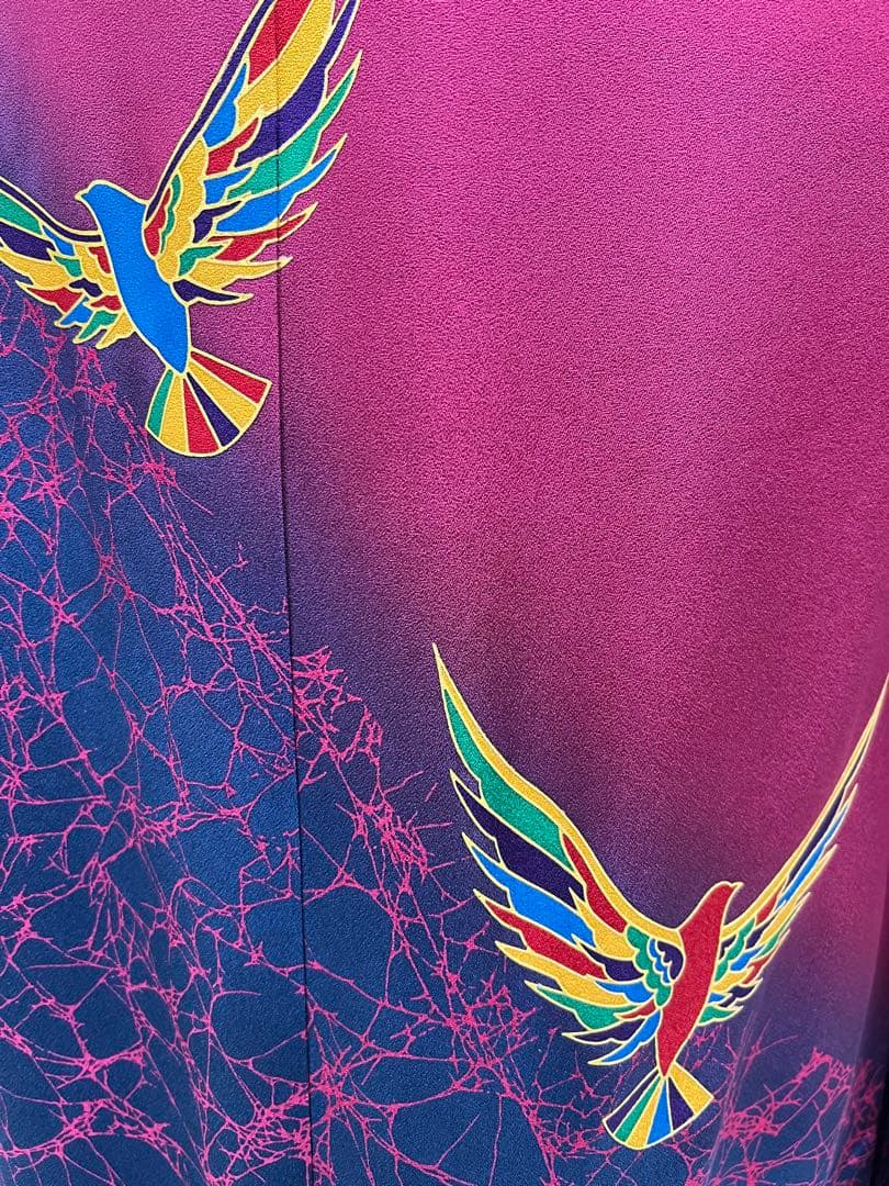 斎藤三才　作家物　金彩加工　振り袖　フルセット　長襦袢　成人式　全通袋帯　731