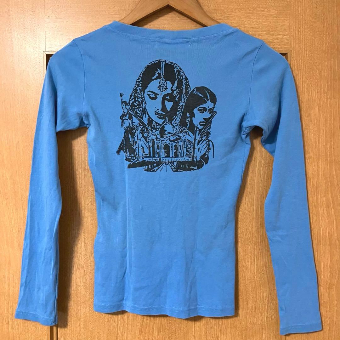 【素敵なデザイン❗️】90's HYSTERIC GLAMOUR インド柄 チビT