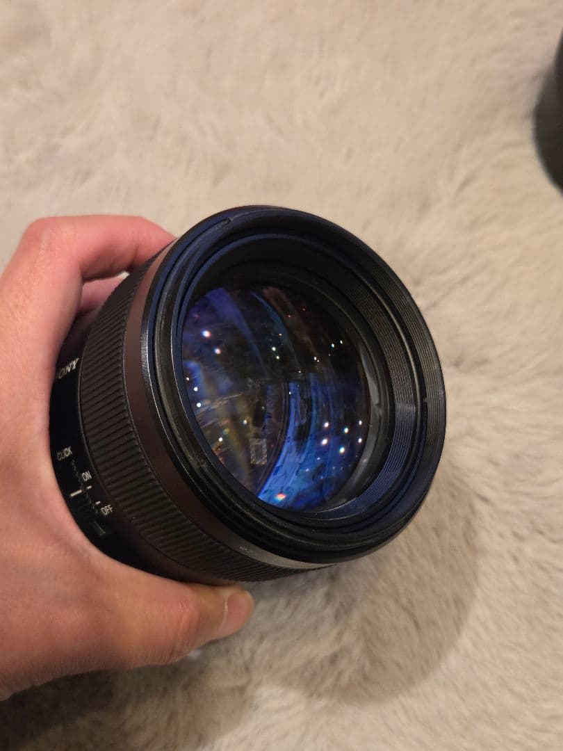【極美品】Sony FE 85mm F1.4 GM レンズ+ソフトフィルター