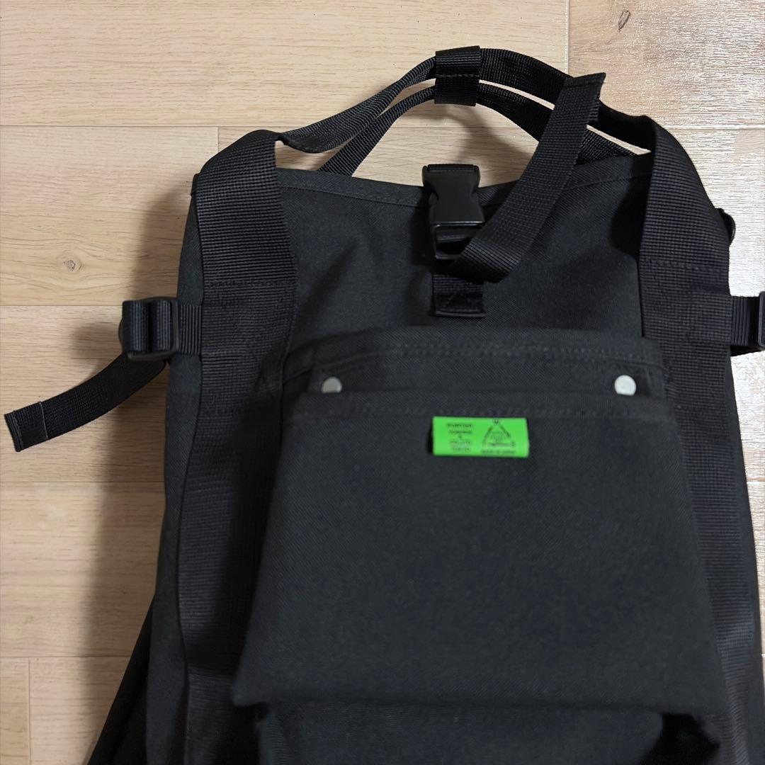【美品】　PORTER ポーター　ユニオン　バックパック　リュック　黒　ブラック