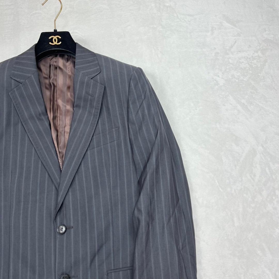 E610 M 44 ドルチェ&ガッバーナ ストライプ LUXURYスーツ メンズ