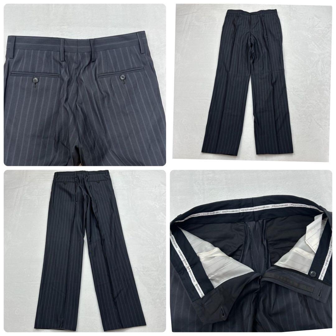 E610 M 44 ドルチェ&ガッバーナ ストライプ LUXURYスーツ メンズ