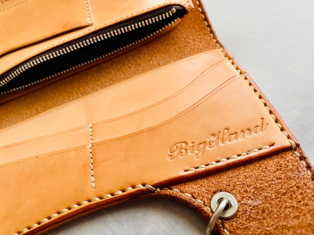 BIGHAND ベロ付きロングウォレット